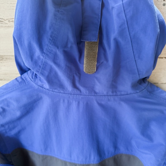 Lands’ End Boys XL 18-20 Squall Jacket Blue Waterproof Fleece Lined Hooded Coat - Picture 5 of 13